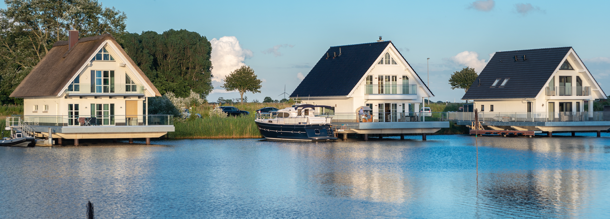 Vakantiehuis aan het water