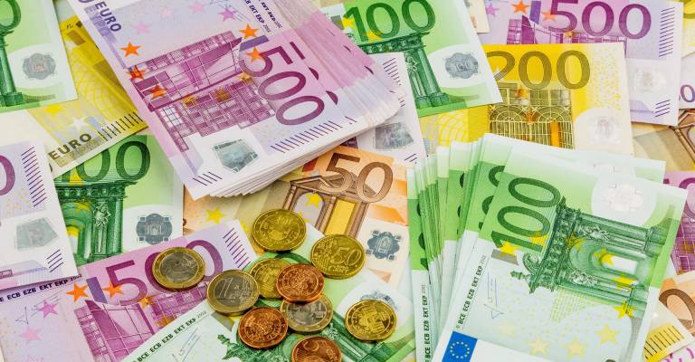 Euro geldbiljetten